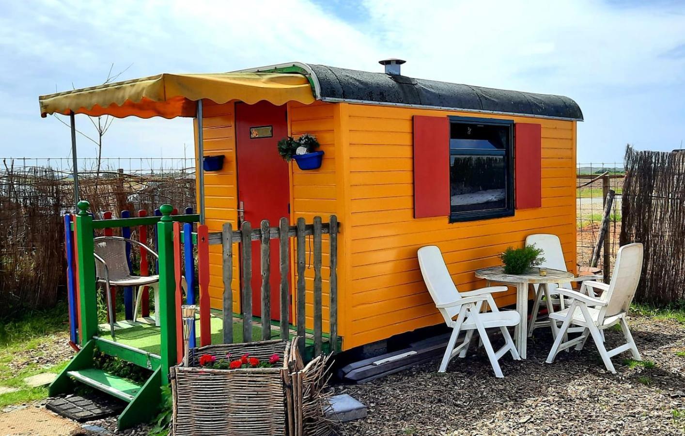 B&B Boerderij Rust, In Pipowagens! Ден-Гелдер Екстер'єр фото